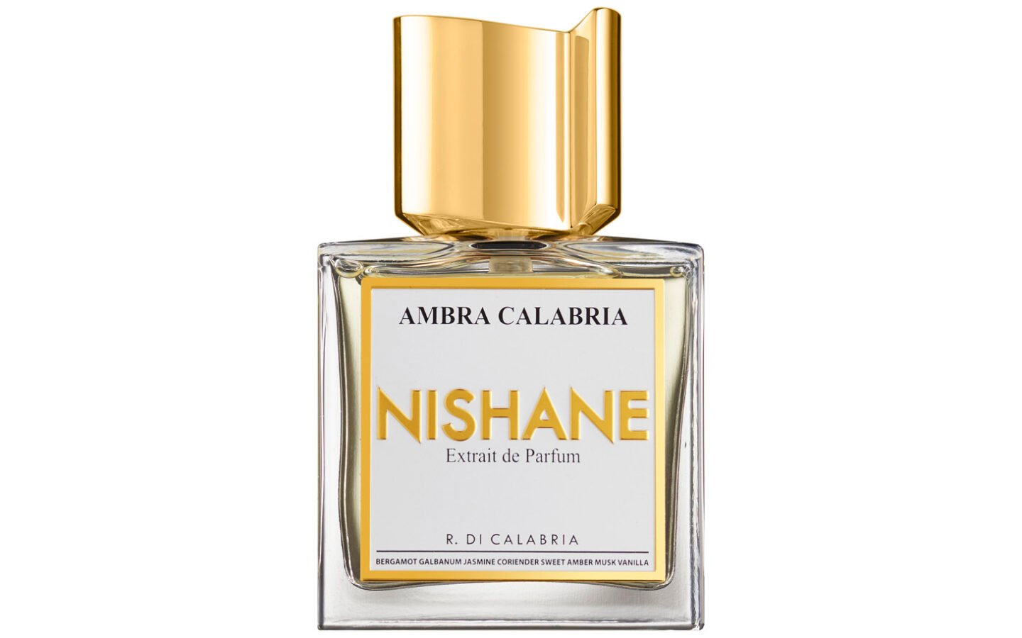 Frasco de Ambra Calabria da NISHANE