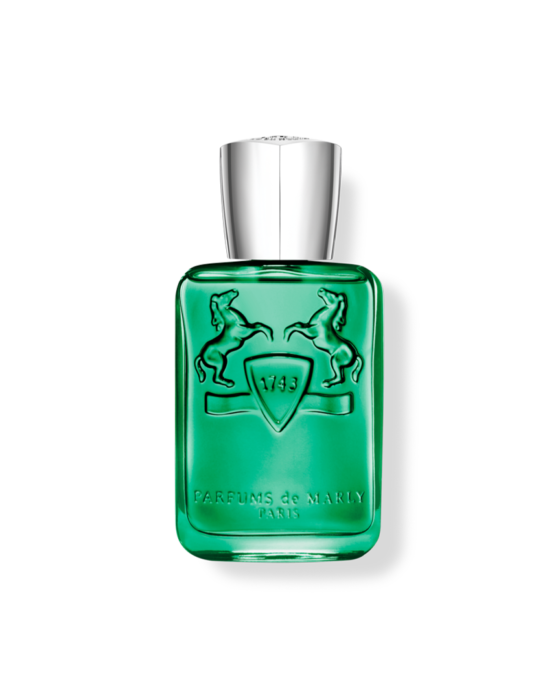 Frasco de Greenley da Parfums de Marly