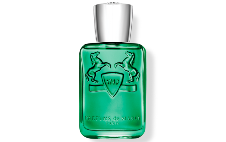 Frasco de Greenley da Parfums de Marly