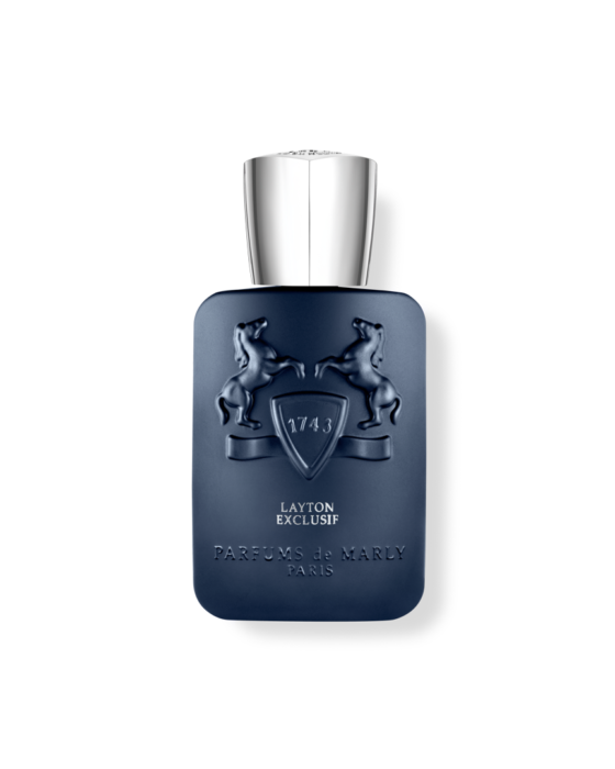 Frasco de Layton Exclusif da Parfums de Marly