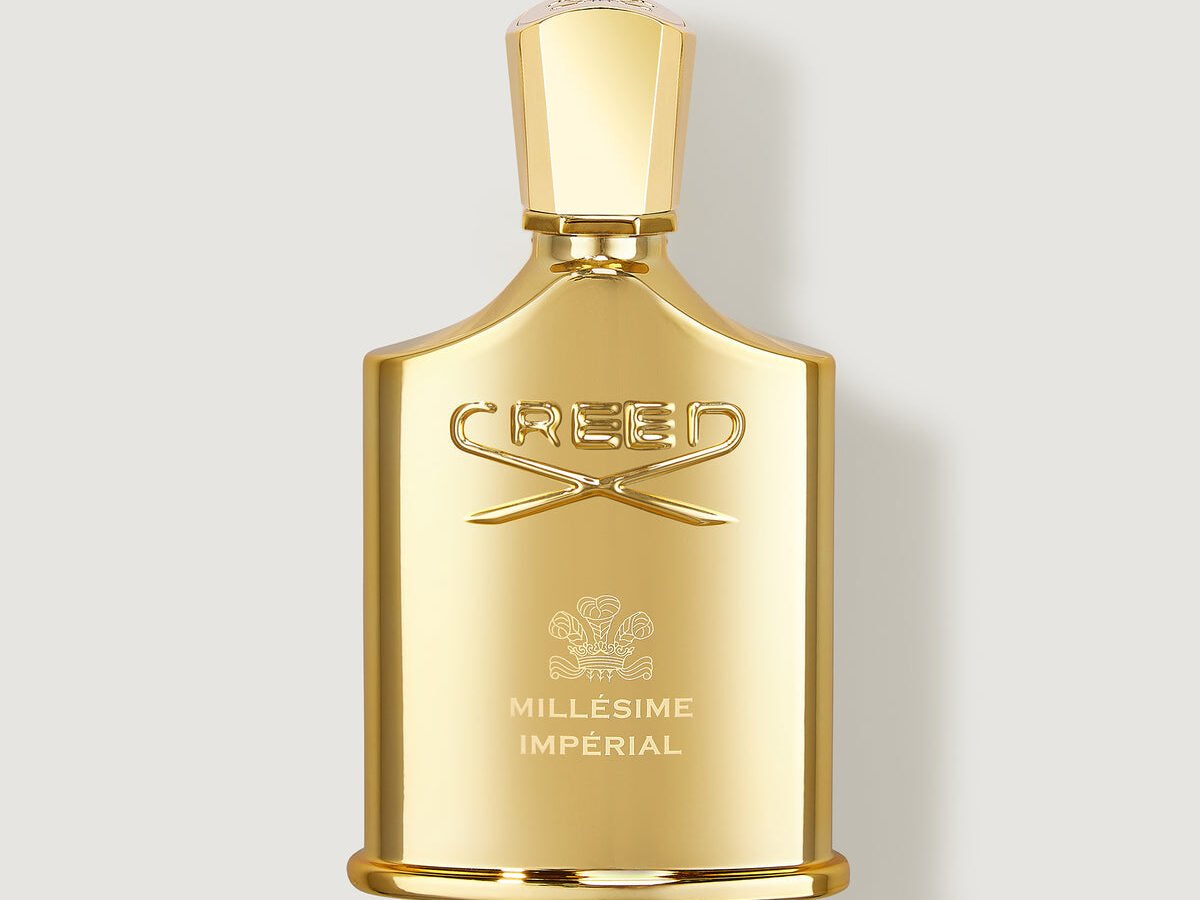 Frasco de Millésime Impérial da Creed