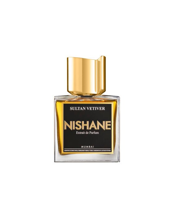 Frasco de Sultan Vetiver da NISHANE